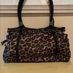Brighton Vintage Leopard Print Women's Tote/Shoulderbag